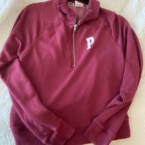 PINK quarter zip